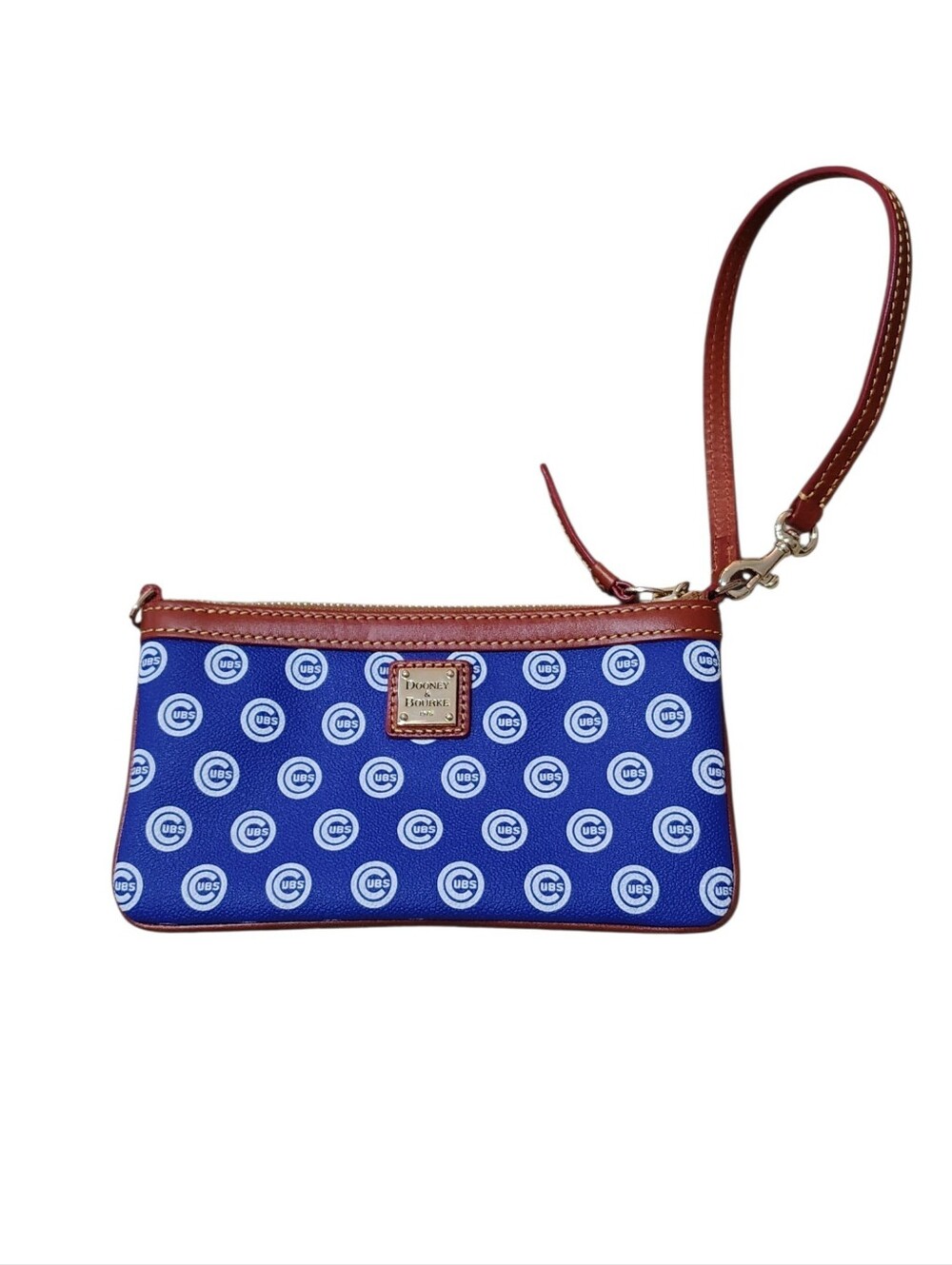 New NWOT DOONEY & BOURKE Chicago Cubs World Series wristlet purse bag 2016